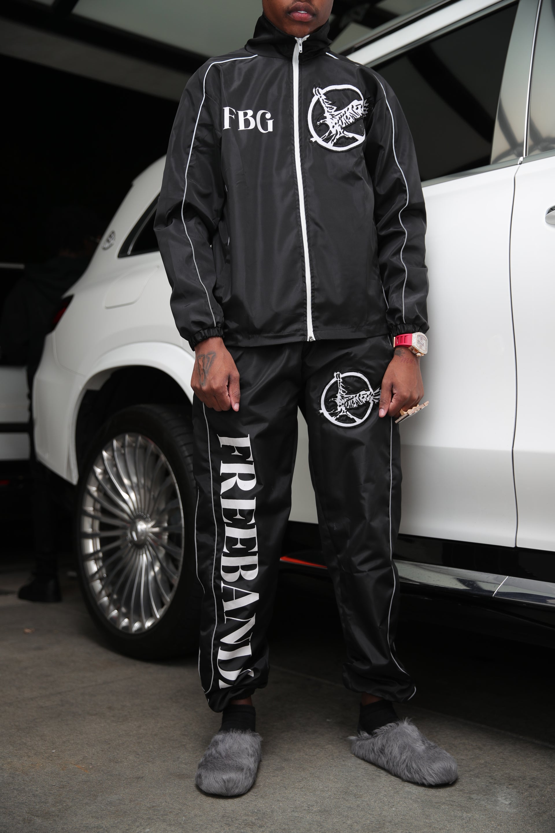 “FREE BANDZ” WINDBREAKERS